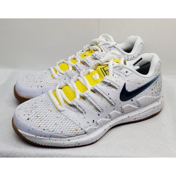 Nike Air zoom vaporx HC paint white unisex tennis - Picture 10 of 12